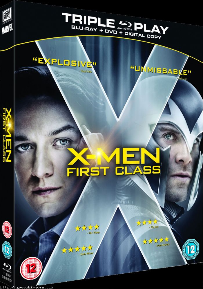 [dvd News] X First Class X Men First Class