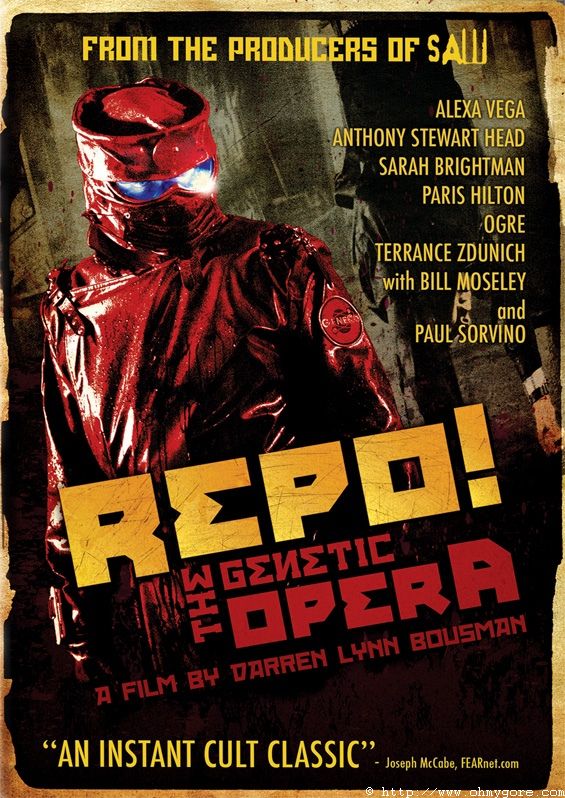 Repo The Genetic Opera [dvd News] Repo The Genetic