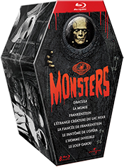 DVD NEWS - COFFRET UNIVERSAL CLASSIC MONSTERS - Pour son 100ème anniversaire