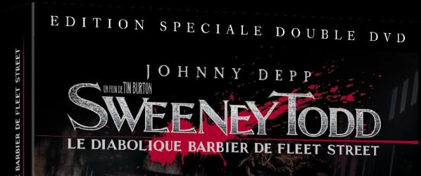 SWEENEY TODD LE DIABOLIQUE BARBIER DE FLEET STREET DVD NEWS - Sortie de SWEENEY TODD le 27 Aout 2008