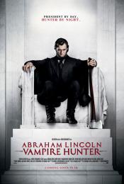 MEDIA - ABRAHAM LINCOLN  CHASSEUR DE VAMPIRES  - Poster and new still