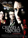 CRIMES A OXFORD CRIMES A OXFORD - Laffiche