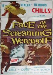 Face of the Screaming Werewolf