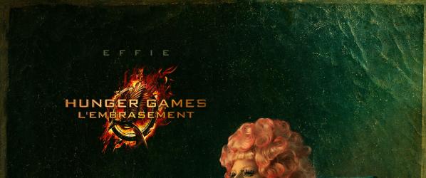 MEDIA - HUNGER GAMES 2 LEMBRASEMENT Les affiches françaises des personnages