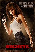 MACHETE MACHETE - Laffiche de Jessica Alba