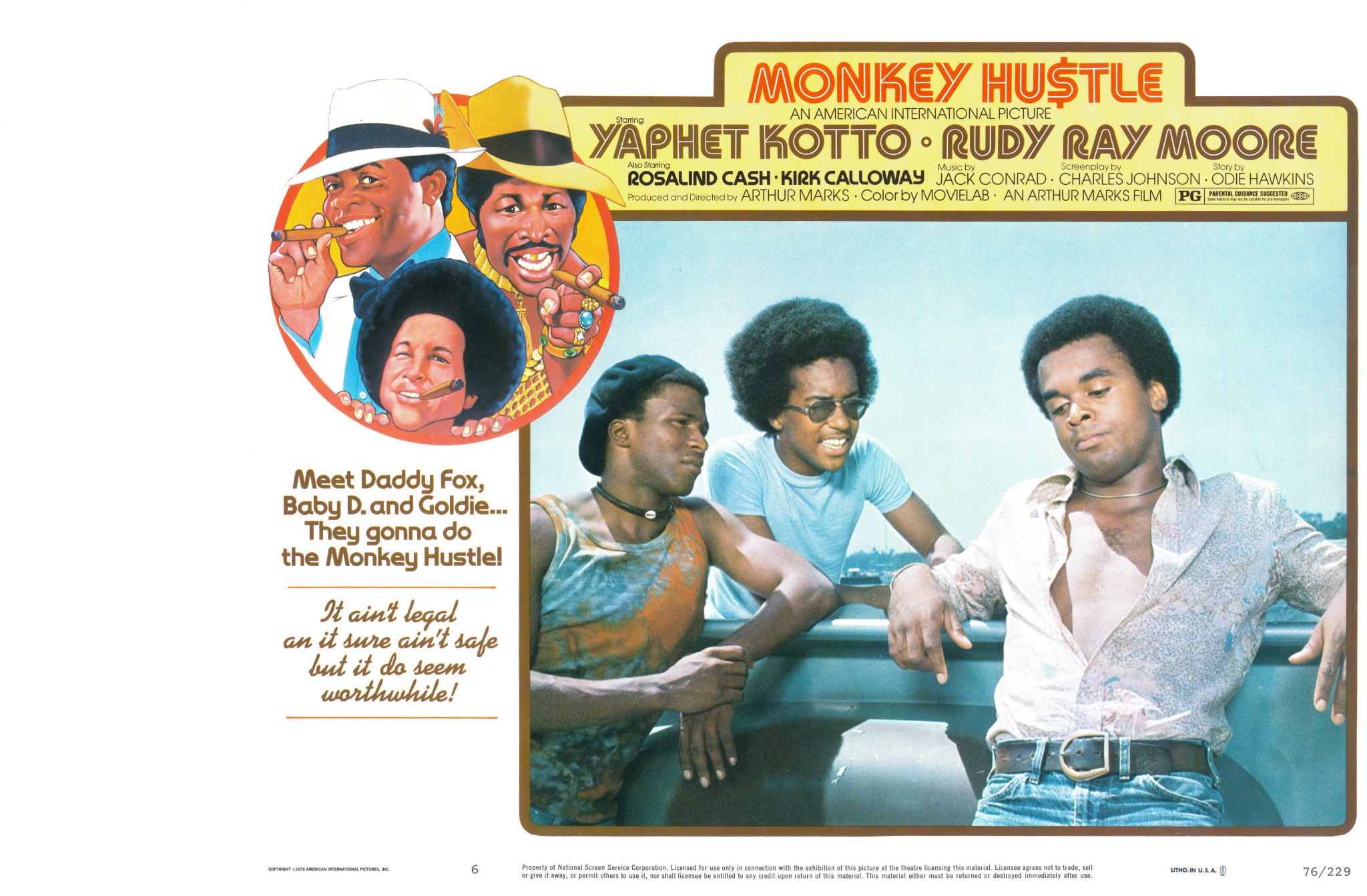 The Monkey Hu$Tle [1976]