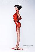 MEDIA - NURSE 3-D Paz de la Huerta nue et ensanglantée sur laffiche de NURSE 3-D