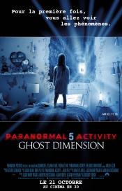 MEDIA - PARANORMAL ACTIVITY 5  THE GHOST DIMENSION La nouvelle bande-annonce française