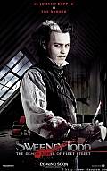 SWEENEY TODD LE DIABOLIQUE BARBIER DE FLEET STREET SWEENEY TODD  THE DEMON BARBER OF FLEET STREET  Trois affiches du film de Tim Burton 