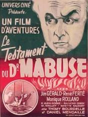 Testament du Docteur Mabuse Le