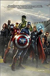 MEDIA - THE AVENGERS Les Avengers se rassemblent sur cette image