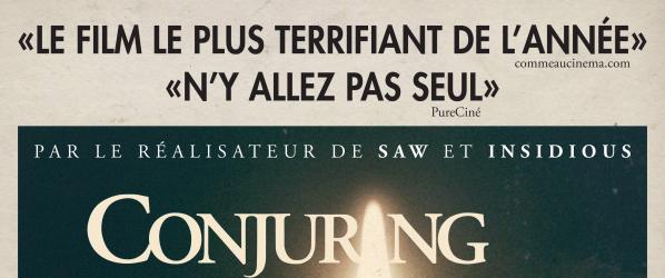 CONCOURS - CONJURING  LES DOSSIERS WARREN De nombreux lots à gagner 