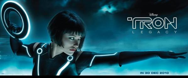 TRON LHERITAGE TRON LHERITAGE - une bannière avec Olivia Wilde