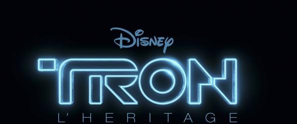 TRON LHERITAGE TRON LEGACY - Une affiche une image et un logo titre