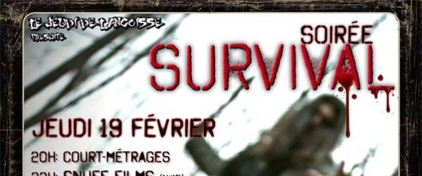 EVENTS - Soirée Survival à la Cantada le 19 Février