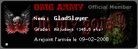 Carte de GladSlayer