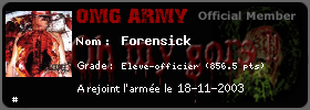 Carte de Forensick