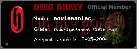 Carte de moviemaniac