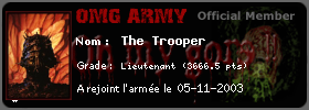 Carte de The Trooper