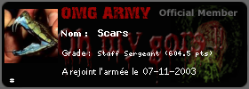 Scars Army card