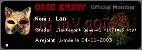 Lan Army card