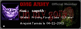 sagoth Army card