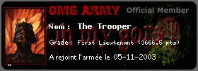 The Trooper Army card